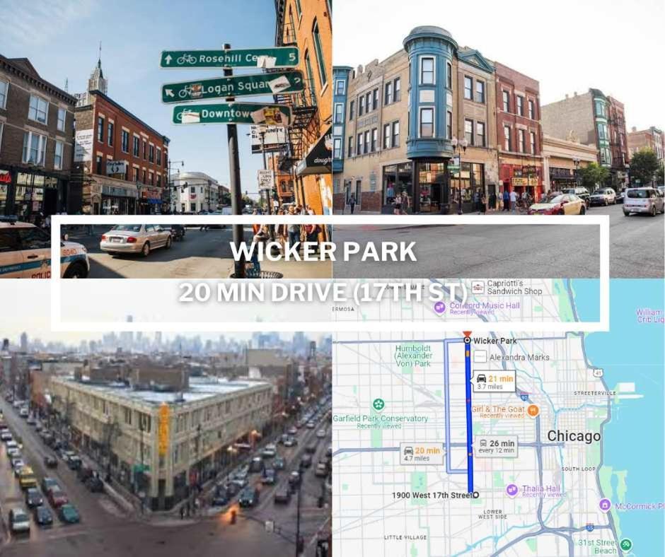 2 Bed & 3 Bath Chicago Condo Ngoại thất bức ảnh